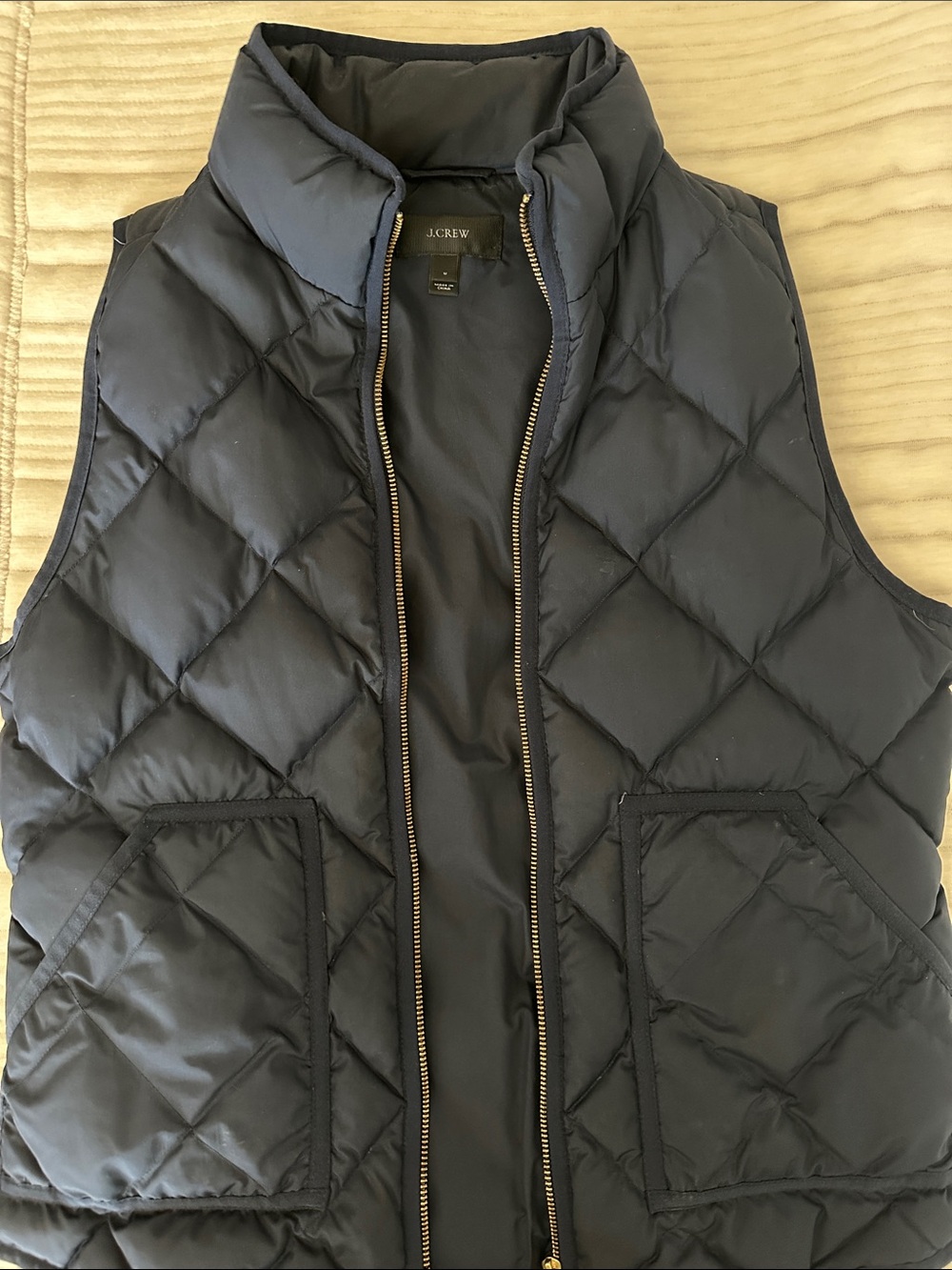J.Crew Women’s Navy vest size medium